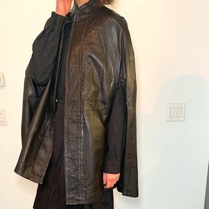 Leather Cape